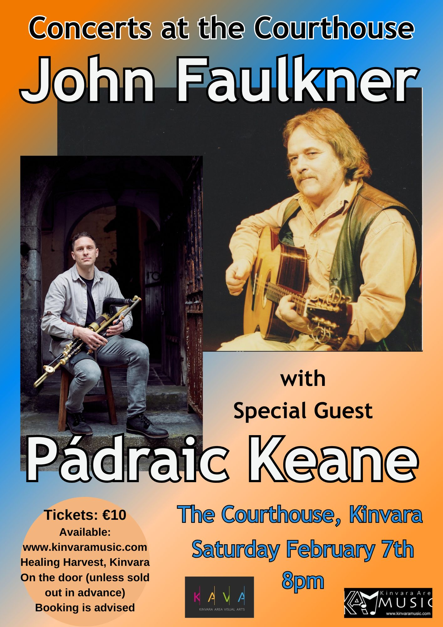 John Faulkner with guest Padraig Keane