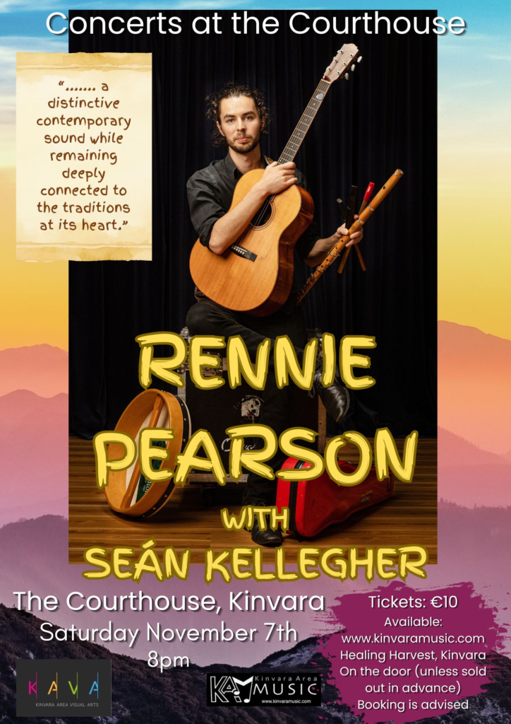 Rennie Pearson with Seán Kellegher